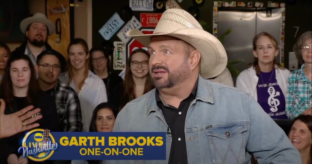 Garth Brooks on TV show